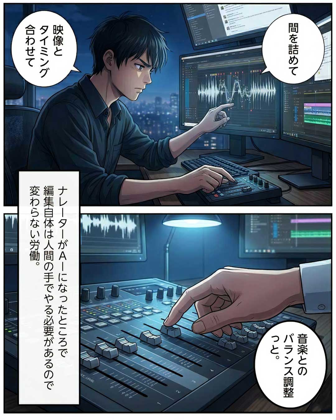 【声優・ナレーターの危機】映像制作の現場で起きている事実漫画ページ3