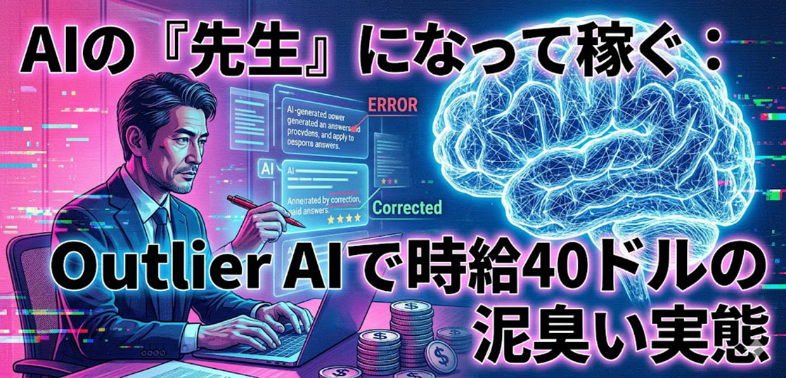 AIモデルの「先生役」で稼ぐ副業術