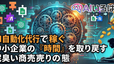 AI自動化代行で中小企業を救う個人事業主の稼ぎ方