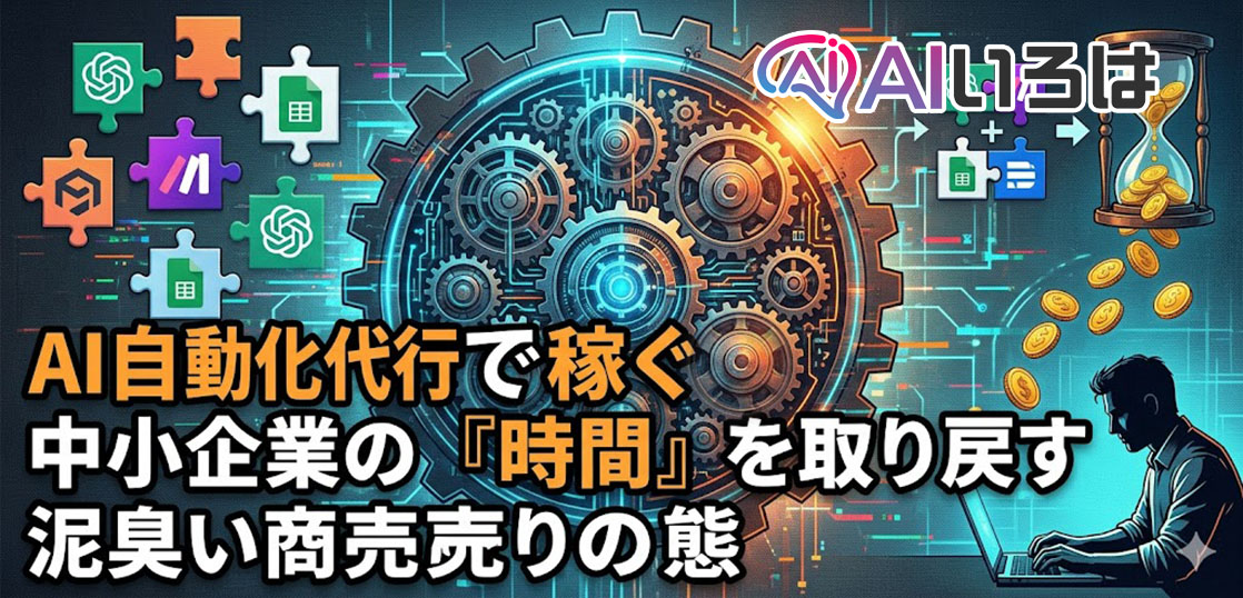 AI自動化代行で中小企業を救う個人事業主の稼ぎ方
