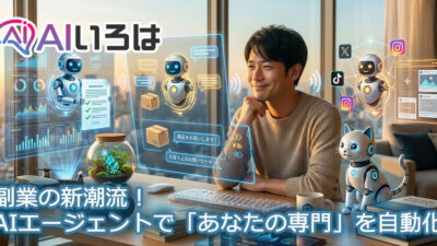 2026年、副業の新潮流！AIエージェントで「あなたの専門」を自動化し月10万円を稼ぎ出す未来へ