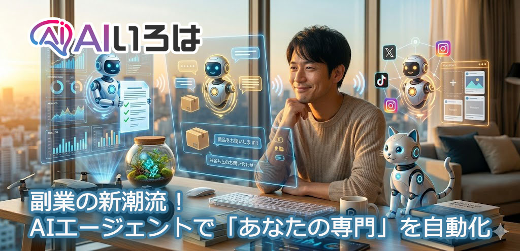 2026年、副業の新潮流！AIエージェントで「あなたの専門」を自動化し月10万円を稼ぎ出す未来へ