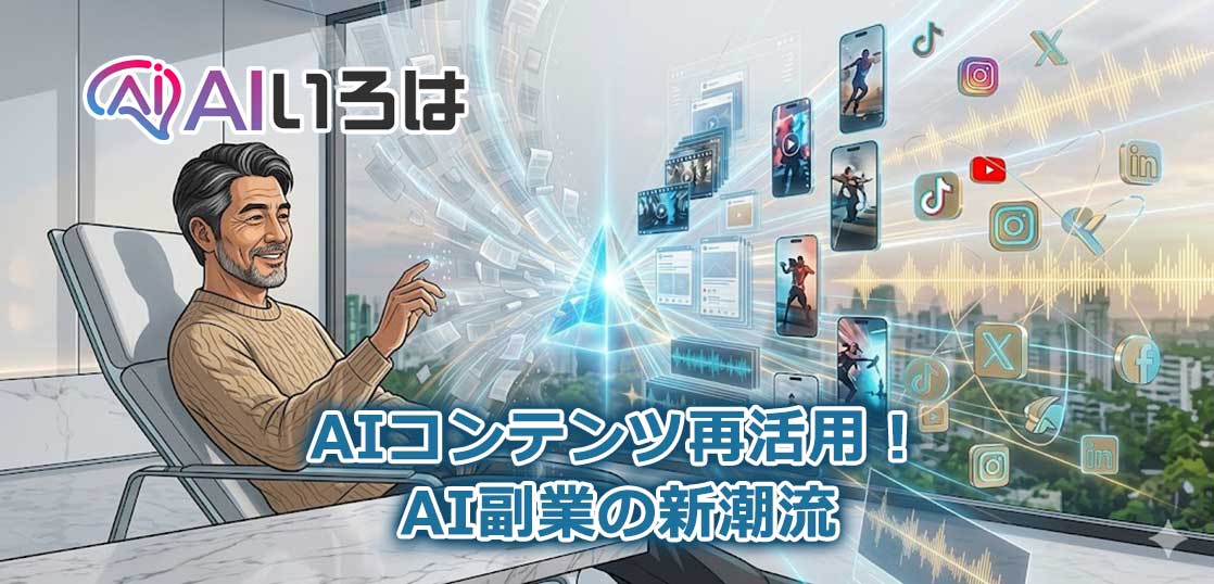 AIコンテンツ再活用！副業の新潮流
