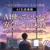【AIデザイン・動画制作の現実】AIならすぐできるという誤解が業界を崩壊させる理由