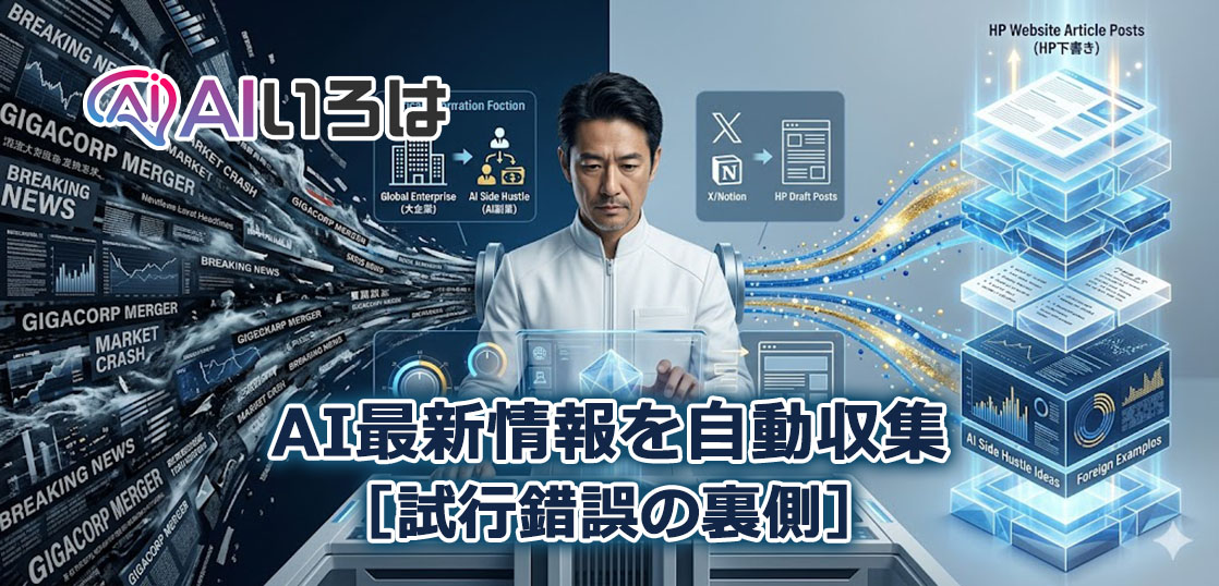 AI最新情報を自動収集（試行錯誤の裏側）