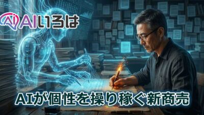 AIが個性を操り稼ぐ新商売