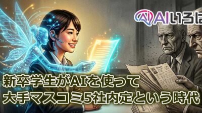 「就活なんてチョロい」新卒学生がAIを使って大手マスコミ5社内定という時代